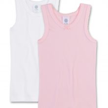 Mädchen-Unterhemd (Doppelpack) 128