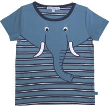 Shirt Mit Streifen U. Elefant 122/128