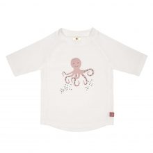 Uv Shirt Kinder – Kurzarm Rashguard, Octopus White 98