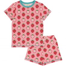 Pyjama Set Ss Strawberry