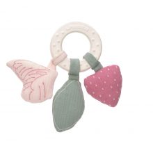 Teether “Ring” Natural Rubber Butterfly