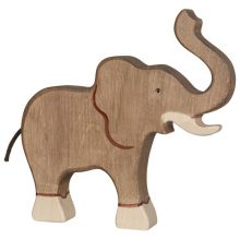 Elefant, Rüssel hoch