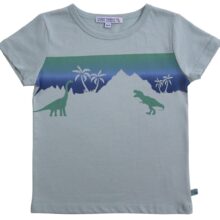 Shirt mit Dinodruck in mint